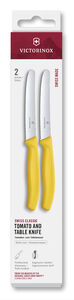 Tomaattiveitsi 11 cm 2kpl keltainen