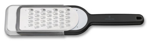 Raastin teräsuojalla karkea musta