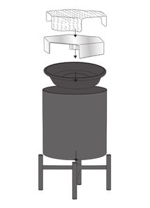 SimplyGrow ulkoruukku Ø 37 cm