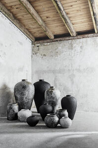 Echo Jar 28 cm Rust Grey