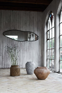 Luna Jar 38 cm Grey