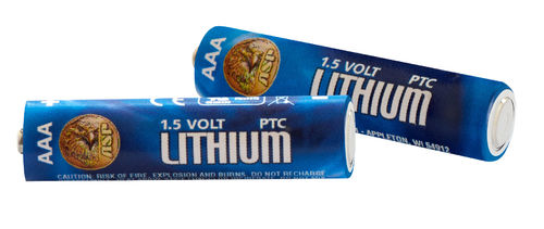 ASP AAA-lithiumparisto x4 +kotelo