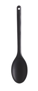Silikonilusikka 29 cm musta