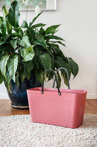 Laukku Green Plastic L Rose Gold