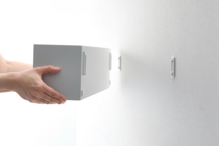 Tower seinähylly valkoinen