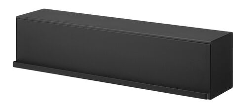 Tower seinähylly musta