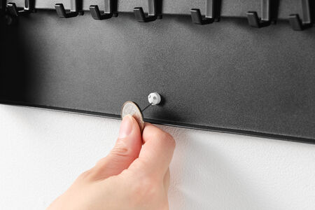 Tower avainkaappi musta