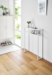 Tower konsolipöytä 2 tasoa valk.