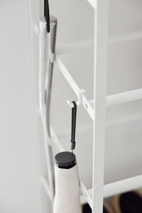 Tower kenkäteline 5 tasoa valkoinen