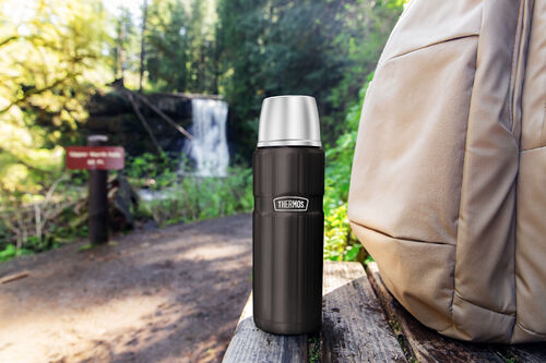 Thermos Stainless King 1,2 l musta