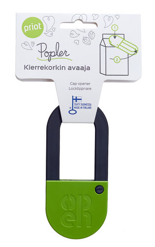 Popler maitotölkin avaaja vihreä