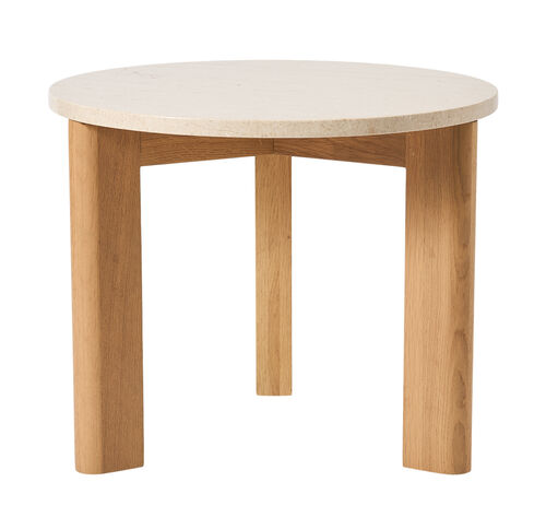 Evoke pöytä Ø 55 cm tammi/marmori