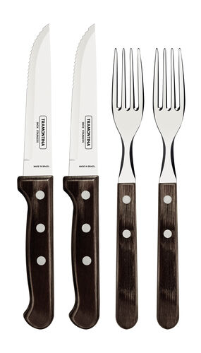 Pihviaterimet Gaucho 4 os. Polywood