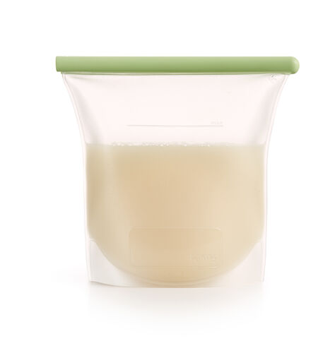 Suljettava silikonipussi 1,5 l