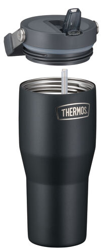 Flip Straw termosmuki 0,85 l musta