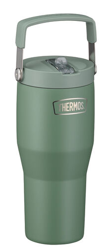Flip Straw termosmuki 0,85 l vihreä
