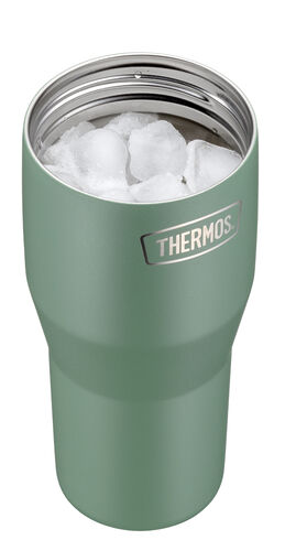Flip Straw termosmuki 0,85 l vihreä