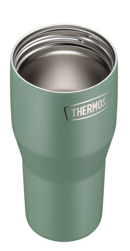Flip Straw termosmuki 0,85 l vihreä
