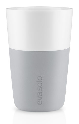 Lattemuki 3,6dl, 2 kpl, Marble grey