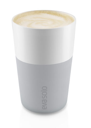 Lattemuki 3,6dl, 2 kpl, Marble grey