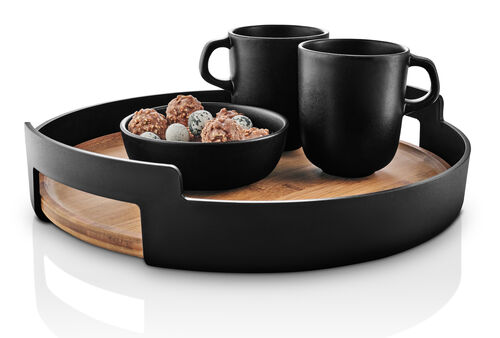 Nordic Kitchen tarjotin Ø35cm bambu