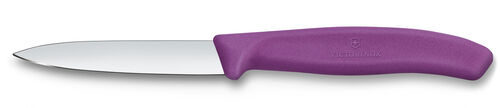 Kuorimaveitsi 8 cm violetti