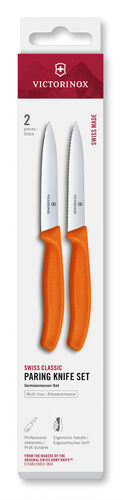 Kuorimaveitset 10 cm 2 kpl oranssi