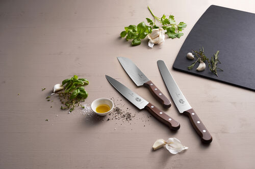Santoku 17 cm ovaalihiottu