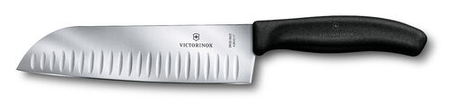 Santoku 17 cm ovaalihiottu