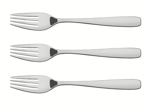 Ruokailuhaarukat 3 kpl Essentials