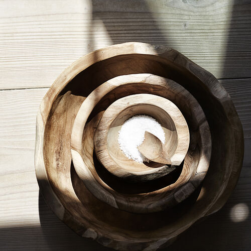 Rustic salaattikulho Ø 30 cm Nature