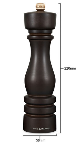London pippurimylly 22 cm Chocolate