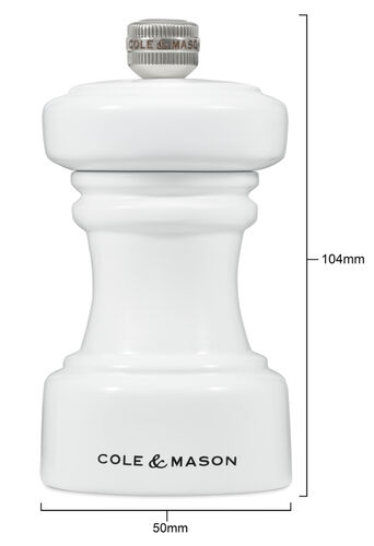 Hoxton pippurimylly 10,4cm White G.