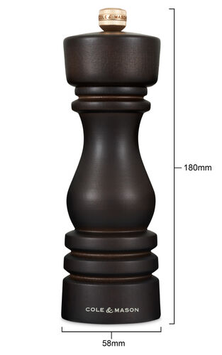 London suolamylly 18cm Chocolate W.
