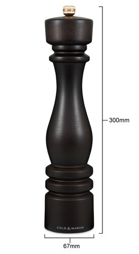 London pippurimylly 30 cm Chocolate