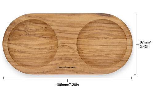 Portobello myllyalusta Olive Wood