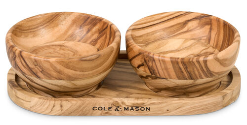 Portobello maustekulhot Olive Wood
