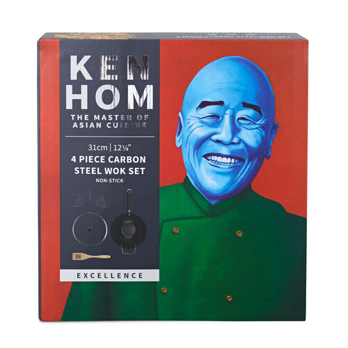 Excellence non-stick wok 31cm setti