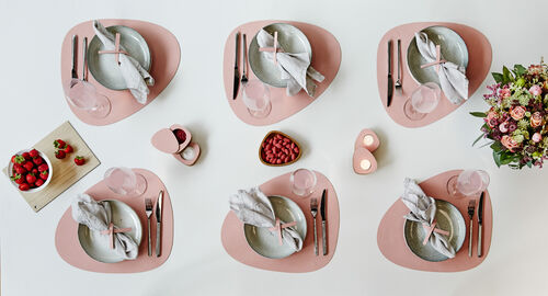 Pöytätabletti Nupo Curve L Rose