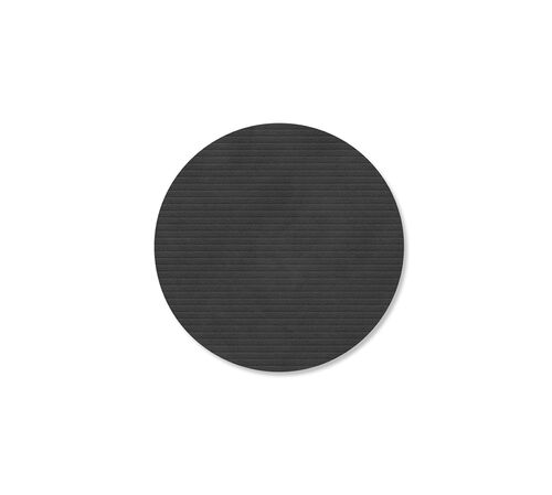 Lasinalunen Corduroy Circle musta
