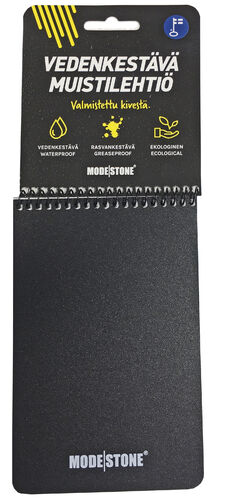 Vedenkestävä vihko 148 x 96 mm