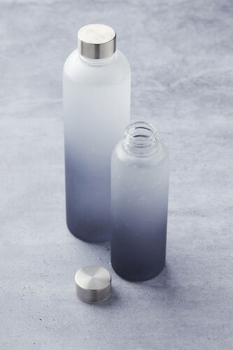 Lasipullo 0,5 l tummansininen