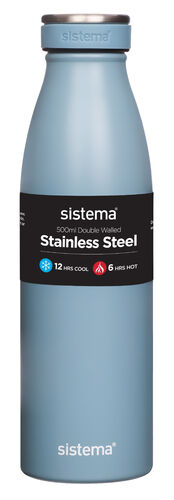 Teräksinen juomapullo 500 ml
