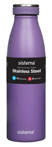 Teräksinen juomapullo 500 ml