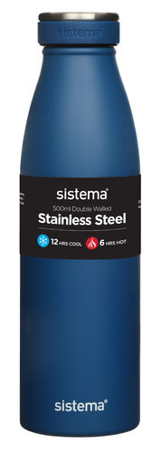 Teräksinen juomapullo 500 ml