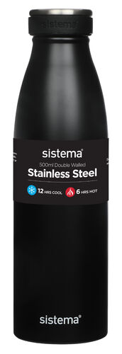 Teräksinen juomapullo 500 ml