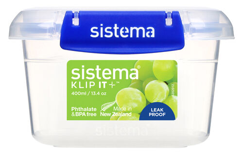 Klip It + säilytysrasia 400 ml