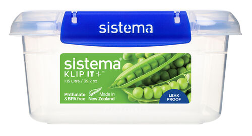 Klip It + säilytysrasia 1,15 l