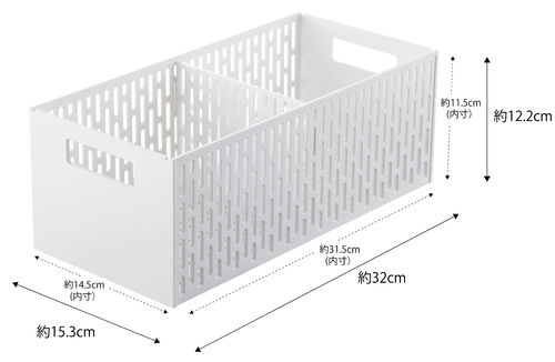Tower laatikosto pyörillä valkoinen