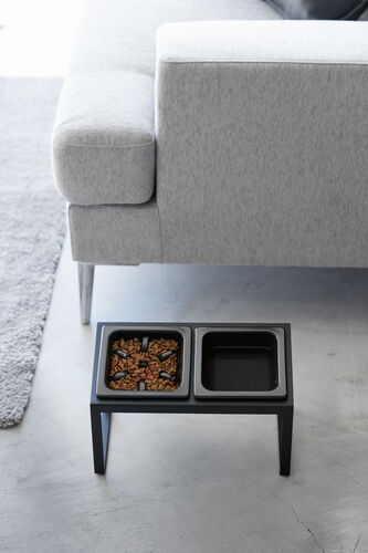 Nooks Slow Feeder ruokakupit musta